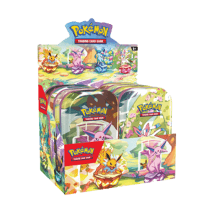 Prismatic Evolutions Mini Tin